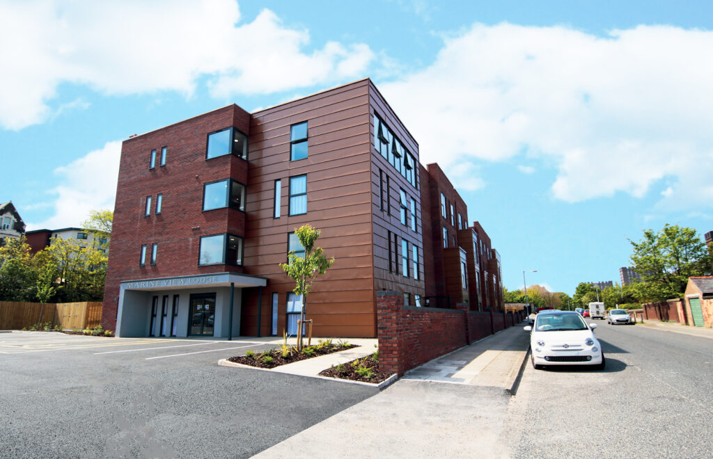 Outside front of Marine View