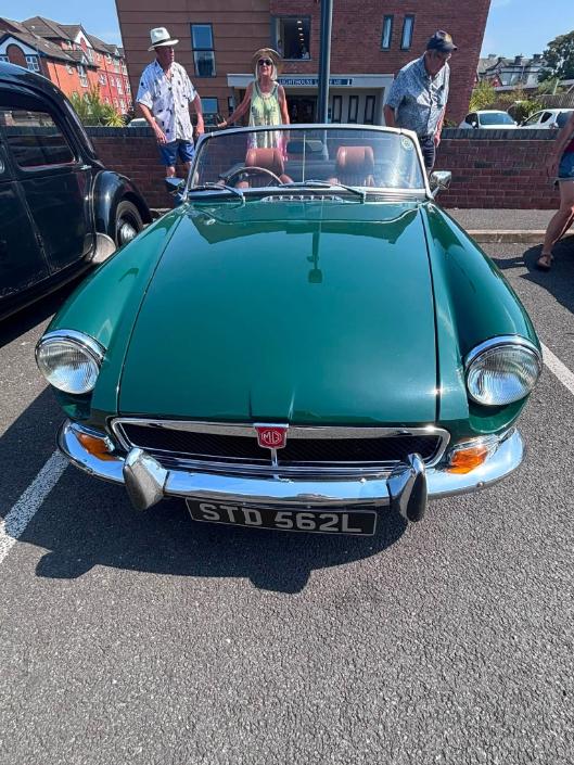 green car